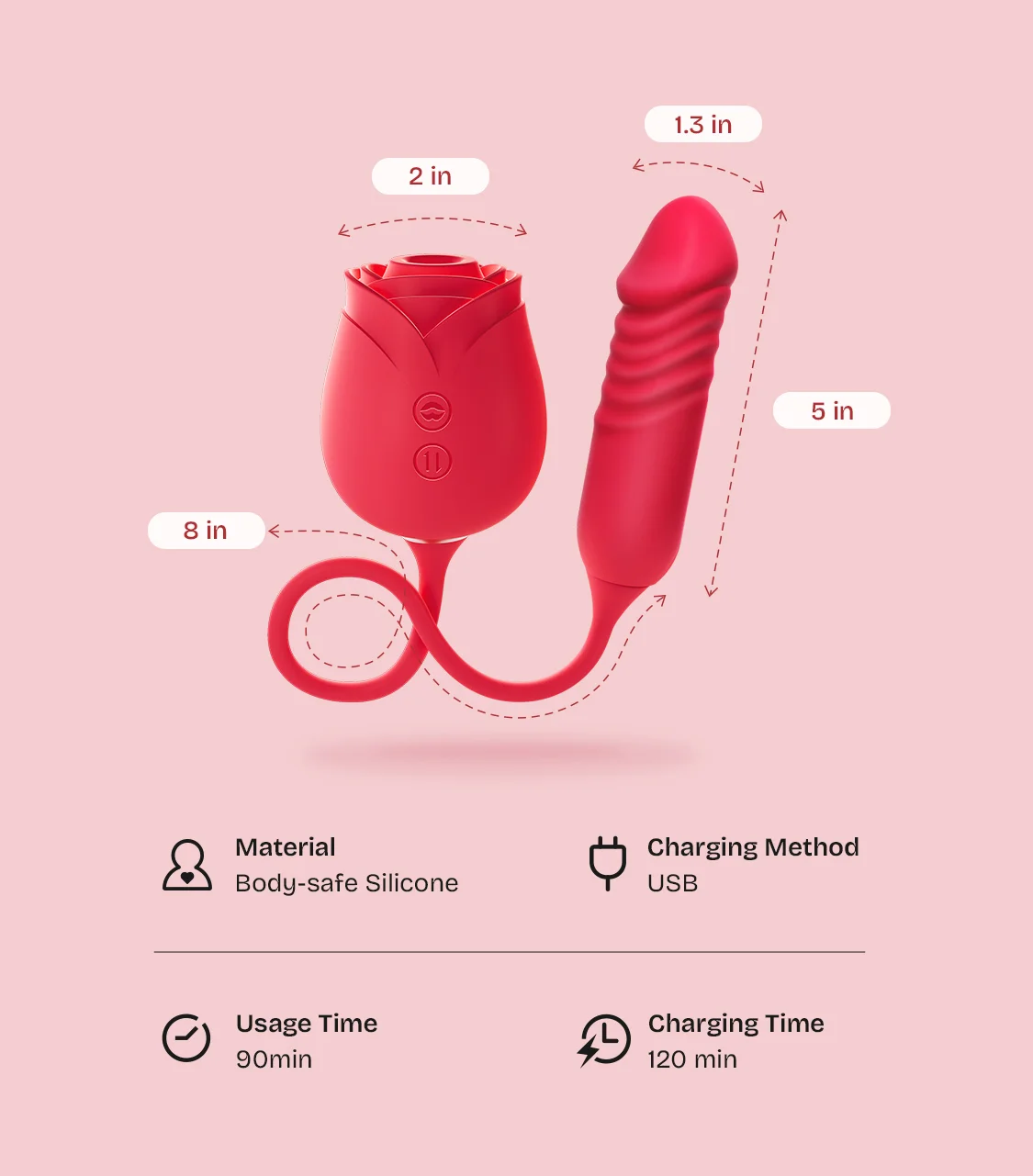 Mooligirl Rosemary Rose Toy